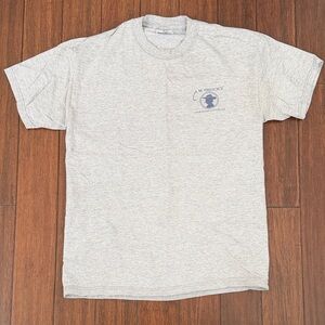 A.W. Shuck's Light Gray Men's Short Sleeve Tee